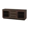 59in. Aged Walnut TV Console with 2-Drawers Fits TV's up to 64in. by Coaster Home Furnishings -Coaster Home Furnishings Shop aged walnut coaster home furnishings tv stands 709672 64 1000