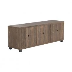 59in. Aged Walnut TV Console Fits TV's up to 65in. with Storage Compartments by Coaster Home Furnishings -Coaster Home Furnishings Shop aged walnut coaster home furnishings tv stands 723662 1f 1000