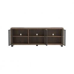 59in. Aged Walnut TV Console Fits TV's up to 65in. with Storage Compartments by Coaster Home Furnishings -Coaster Home Furnishings Shop aged walnut coaster home furnishings tv stands 723662 4f 1000