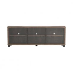 59in. Aged Walnut TV Console Fits TV's up to 65in. with Storage Compartments by Coaster Home Furnishings -Coaster Home Furnishings Shop aged walnut coaster home furnishings tv stands 723662 c3 1000