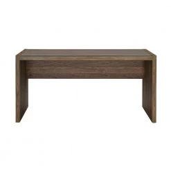 Luetta 59 in. Rectangular Aged Walnut Writing Desk with Glass Top by Coaster Home Furnishings -Coaster Home Furnishings Shop aged walnut coaster home furnishings writing desks 805622 c3 1000