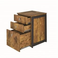 Estrella 3-Drawer File Cabinet Antique Nutmeg and Gunmetal by Coaster Home Furnishings 13 Estrella 3-Drawer File Cabinet Antique Nutmeg and Gunmetal by Coaster Home Furnishings -Coaster Home Furnishings Shop antique nutmeg coaster home furnishings file cabinets 800656 c3 1000