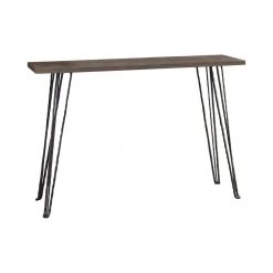 47 in. Brown and Black Rectangle Concrete Console Table with Hairpin Legs by Coaster Home Furnishings 6 47 in. Brown and Black Rectangle Concrete Console Table with Hairpin Legs by Coaster Home Furnishings -Coaster Home Furnishings Shop black and brown coaster home furnishings console tables 930050 e1 1000
