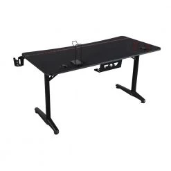 Tarnov 60 in. Rectangular Black Gaming Computer Desk with USB Ports and Cup Holder by Coaster Home Furnishings 12 Tarnov 60 in. Rectangular Black Gaming Computer Desk with USB Ports and Cup Holder by Coaster Home Furnishings -Coaster Home Furnishings Shop black coaster home furnishings computer desks 802436 c3 1000