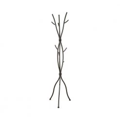 Brushed Brown Branch Style Metal Coat Rack by Coaster Home Furnishings