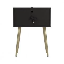 18 in. Cappuccino and Matte Brass Rectangle Wood Accent Table with 2-Drawers by Coaster Home Furnishings 16 18 in. Cappuccino and Matte Brass Rectangle Wood Accent Table with 2-Drawers by Coaster Home Furnishings -Coaster Home Furnishings Shop cappuccino and matte brass coaster home furnishings end side tables 931195 1f 1000