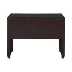 Skylar Cappuccino Glass Top Mobile Return with Storage Shelf and Casters by Coaster Home Furnishings -Coaster Home Furnishings Shop cappuccino coaster home furnishings accent cabinets 800902 4f 1000