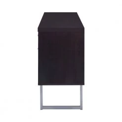 Glavan 60 in. Rectangular Cappuccino 5-Drawer Credenza with Adjustable Shelf by Coaster Home Furnishings -Coaster Home Furnishings Shop cappuccino coaster home furnishings accent cabinets 801522 40 1000