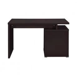 47 in. Rectangular Cappuccino Wood 2-Drawer Computer Desk by Coaster Home Furnishings -Coaster Home Furnishings Shop cappuccino coaster home furnishings computer desks 800109 1f 1000