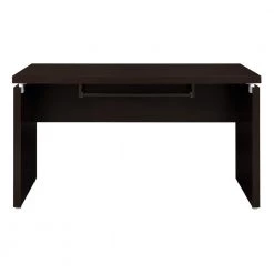 Skylar 55 in. Rectangular Cappuccino Computer Desk with Keyboard Tray by Coaster Home Furnishings 13 Skylar 55 in. Rectangular Cappuccino Computer Desk with Keyboard Tray by Coaster Home Furnishings -Coaster Home Furnishings Shop cappuccino coaster home furnishings computer desks 800891 c3 1000