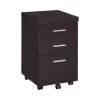 Skylar Cappuccino File Cabinet with 3-Drawers and Casters by Coaster Home Furnishings 1 Skylar Cappuccino File Cabinet with 3-Drawers and Casters by Coaster Home Furnishings -Coaster Home Furnishings Shop cappuccino coaster home furnishings file cabinets 800903 64 1000
