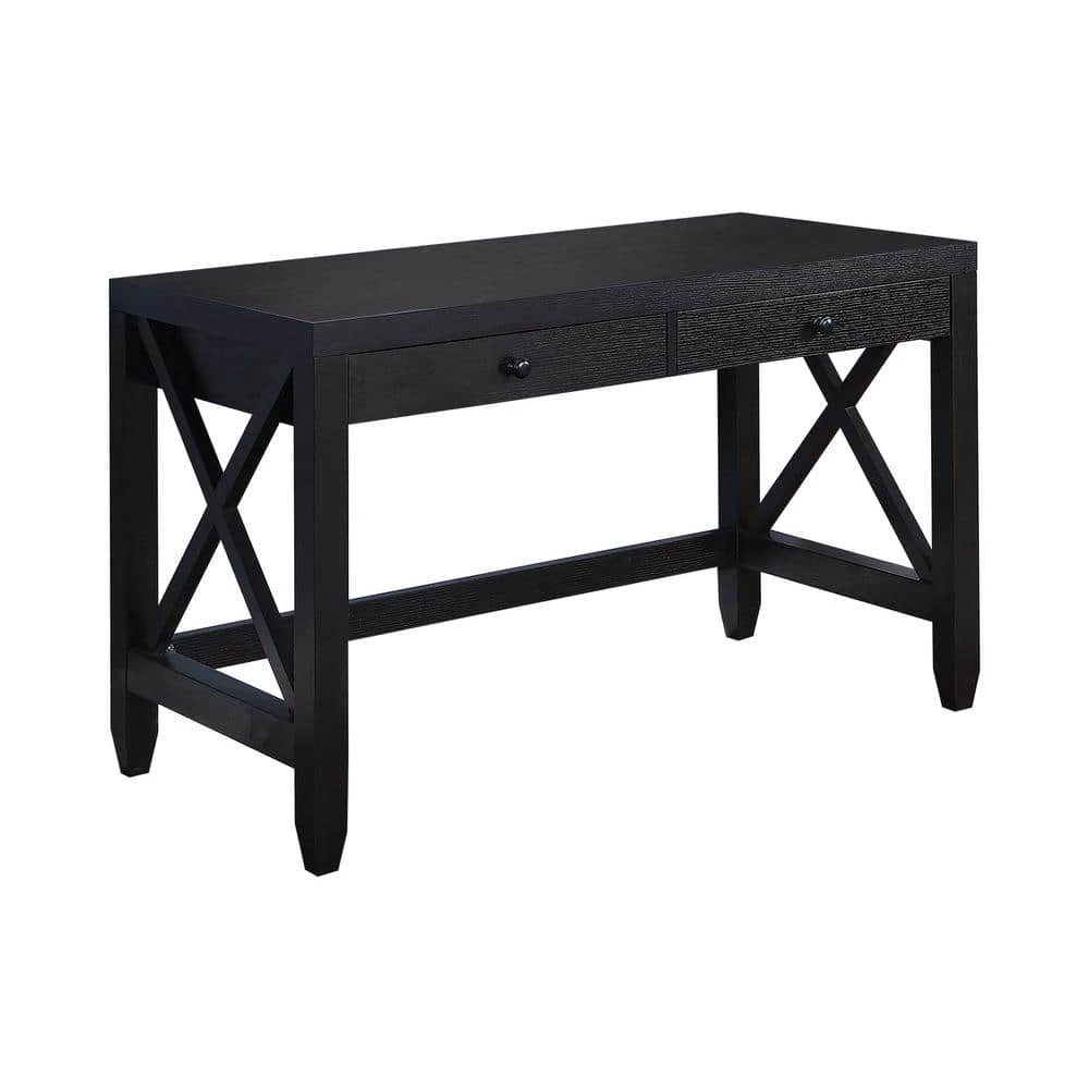 Humfreye 47.25 in. Rectangle Cappuccino Wood 2-Drawers Writing Desk by Coaster Home Furnishings 3 Humfreye 47.25 in. Rectangle Cappuccino Wood 2-Drawers Writing Desk by Coaster Home Furnishings