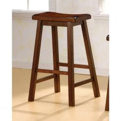 Wooden 29 in. Bar Stools Chestnut (Set of 2) by Coaster Home Furnishings -Coaster Home Furnishings Shop chestnut coaster home furnishings bar stools 180079 c3 1000