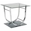 U-shaped End Table Chrome by Coaster Home Furnishings 2 U-shaped End Table Chrome by Coaster Home Furnishings -Coaster Home Furnishings Shop chrome coaster home furnishings end side tables 704987 64 1000