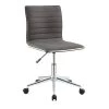 Adjustable Height Office Chair Grey and Chrome by Coaster Home Furnishings -Coaster Home Furnishings Shop chrome coaster home furnishings task chairs 800727 64 1000
