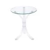 Round Accent Table Clear by Coaster Home Furnishings -Coaster Home Furnishings Shop clear coaster home furnishings end side tables 900490 64 1000