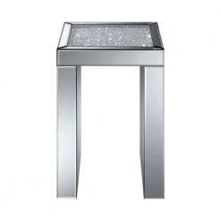 12in Silver Square Clear Mirror Side Table by Coaster Home Furnishings 11 12in Silver Square Clear Mirror Side Table by Coaster Home Furnishings -Coaster Home Furnishings Shop clear mirror coaster home furnishings end side tables 930207 c3 1000