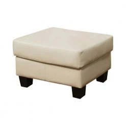 Samuel Cream Tufted Seat Ottoman by Coaster Home Furnishings