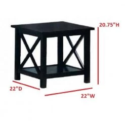 Briarcliff 3-Piece 48 in. Dark Merlot Large Rectangle Wood Coffee Table Set with Shelf by Coaster Home Furnishings -Coaster Home Furnishings Shop dark merlot coaster home furnishings coffee tables 5909 4f 1000