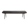 Partridge Black and Espresso Bench with Channel Tufted Seat (19 in. H x 54 in. W x 15 in. D) by Coaster Home Furnishings -Coaster Home Furnishings Shop espresso and black coaster home furnishings bedroom benches 110653 64 1000