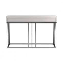 47.25 in. Glossy White Rectangle Wood Sofa Table with 2-Drawers by Coaster Home Furnishings -Coaster Home Furnishings Shop glossy white coaster home furnishings console tables 723139 1f 1000