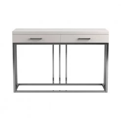 47.25 in. Glossy White Rectangle Wood Sofa Table with 2-Drawers by Coaster Home Furnishings -Coaster Home Furnishings Shop glossy white coaster home furnishings console tables 723139 4f 1000