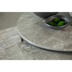 Grey and Gunmetal Round Faux Marble Nesting Coffee Table Set with 2-Piece by Coaster Home Furnishings 8 Grey and Gunmetal Round Faux Marble Nesting Coffee Table Set with 2-Piece by Coaster Home Furnishings -Coaster Home Furnishings Shop grey and gunmetal coaster home furnishings nesting tables 736028 c3 1000