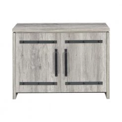 Grey Driftwood Accent Cabinet with 2-Doors by Coaster Home Furnishings -Coaster Home Furnishings Shop grey driftwood coaster home furnishings accent cabinets 950785 c3 1000