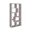 70.75in Grey Driftwood Wood 10-Shelf Geometric Bookcase by Coaster Home Furnishings 1 70.75in Grey Driftwood Wood 10-Shelf Geometric Bookcase by Coaster Home Furnishings -Coaster Home Furnishings Shop grey driftwood coaster home furnishings bookcases bookshelves 801137 64 1000