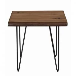 Montgomery Natural Honey End Table with Hairpin Legs by Coaster Home Furnishings -Coaster Home Furnishings Shop honey brown coaster home furnishings end side tables 707757 c3 1000