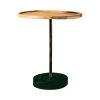 20 in. Natural and Green Round Wood Accent Table with Marble Base by Coaster Home Furnishings 2 20 in. Natural and Green Round Wood Accent Table with Marble Base by Coaster Home Furnishings -Coaster Home Furnishings Shop natural and black coaster home furnishings end side tables 935882 64 1000