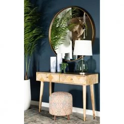 44in Natural Rectangle Wood Console Table with 2 Drawers by Coaster Home Furnishings -Coaster Home Furnishings Shop natural and gold coaster home furnishings console tables 933460 31 1000