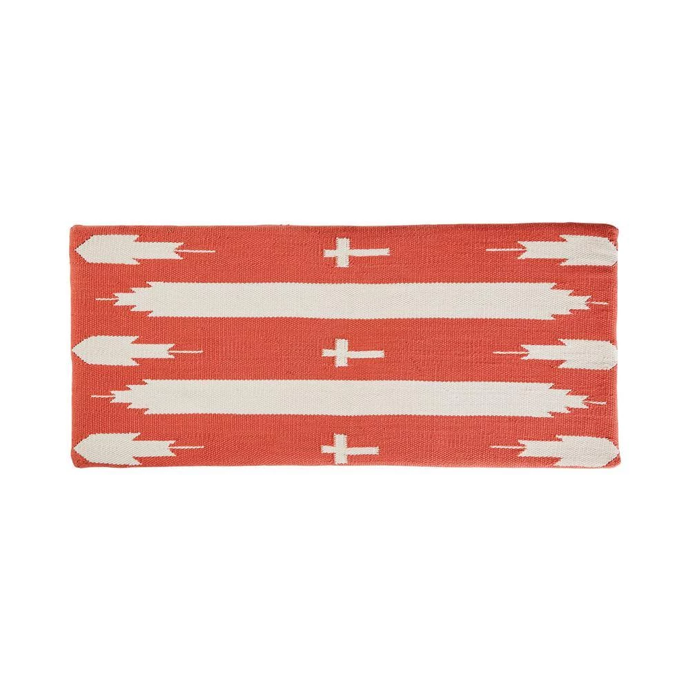 Orange and Beige Storage Bench with Nailhead Trim 16 in. x 36 in. x 16 in. by Coaster Home Furnishings 7 Orange and Beige Storage Bench with Nailhead Trim 16 in. x 36 in. x 16 in. by Coaster Home Furnishings - Image 5