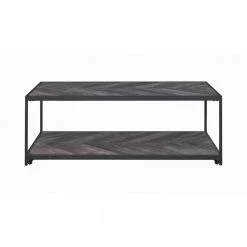 Meagan 47.25 in. Rustic Grey Herringbone Rectangle Wood Coffee Table with Bottom Shelf by Coaster Home Furnishings 10 Meagan 47.25 in. Rustic Grey Herringbone Rectangle Wood Coffee Table with Bottom Shelf by Coaster Home Furnishings -Coaster Home Furnishings Shop rustic grey herringbone coaster home furnishings coffee tables 708168 c3 1000