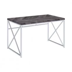 Grimma 47.25 in. Rectangular Rustic Grey Herringbone Writing Desk by Coaster Home Furnishings 11 Grimma 47.25 in. Rectangular Rustic Grey Herringbone Writing Desk by Coaster Home Furnishings -Coaster Home Furnishings Shop rustic grey herringbone coaster home furnishings writing desks 802611 77 1000