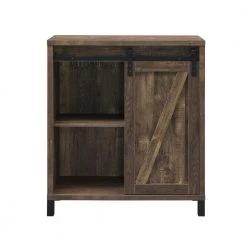 Rustic Oak Bar Cabinet with Sliding Door by Coaster Home Furnishings 15 Rustic Oak Bar Cabinet with Sliding Door by Coaster Home Furnishings -Coaster Home Furnishings Shop rustic oak coaster home furnishings bar cabinets 182852 1f 1000