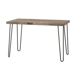 48 in. Rectangular Salvaged Writing Desk with Open Back by Coaster Home Furnishings -Coaster Home Furnishings Shop salvaged coaster home furnishings writing desks 800927 77 1000