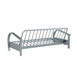 Silver Metal Futon Frame by Coaster Home Furnishings 14 Silver Metal Futon Frame by Coaster Home Furnishings -Coaster Home Furnishings Shop silver coaster home furnishings futons 7251 44 1000