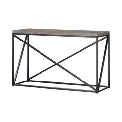 47.25in Sonoma Grey Rectangle Wood Sofa Table by Coaster Home Furnishings