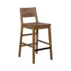 41.25 in. Varied Natural-Open Back Wood Frame Bar Stool (Set of 2) by Coaster Home Furnishings 2 41.25 in. Varied Natural-Open Back Wood Frame Bar Stool (Set of 2) by Coaster Home Furnishings -Coaster Home Furnishings Shop varied natural coaster home furnishings bar stools 182192 64 1000