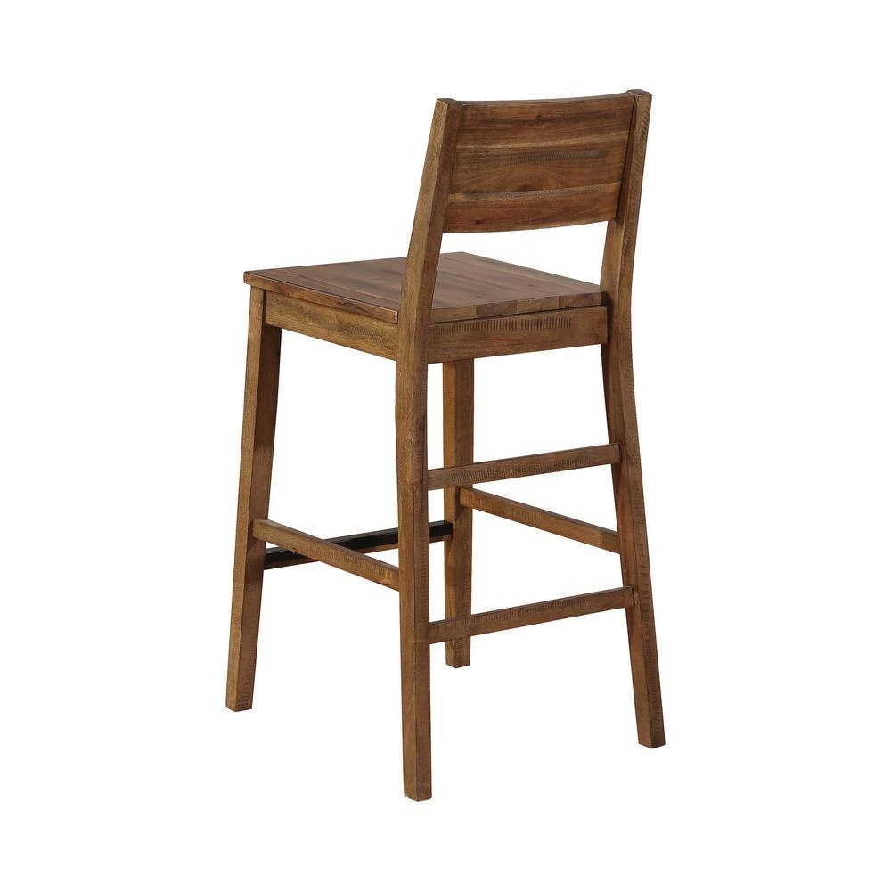 41.25 in. Varied Natural-Open Back Wood Frame Bar Stool (Set of 2) by Coaster Home Furnishings 10 41.25 in. Varied Natural-Open Back Wood Frame Bar Stool (Set of 2) by Coaster Home Furnishings - Image 8