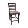 Delphine 43in Vintage Dark Pine and Brown Ladder Back Wood Frame Counter Height Chair (Set of 2) by Coaster Home Furnishings -Coaster Home Furnishings Shop vintage dark pine and brown coaster home furnishings dining chairs 192749 64 1000