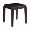 21.25in Walnut Square Wood End Table by Coaster Home Furnishings -Coaster Home Furnishings Shop walnut coaster home furnishings end side tables 721047 64 1000