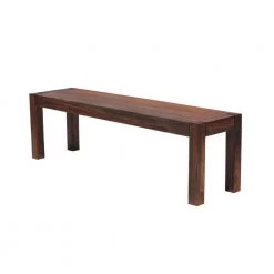 Keats Warm Chestnut Bench 18 in. H x 60 in. W x 15 in. D by Coaster Home Furnishings