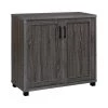 Weathered Grey Accent Cabinet with 2-Doors by Coaster Home Furnishings -Coaster Home Furnishings Shop weathered grey coaster home furnishings accent cabinets 951046 64 1000