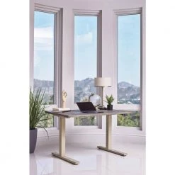 Myers 48 in. Rectangular Weathered Pine and Antique Ivory Standing Desk with Adjustable Height by Coaster Home Furnishings 17 Myers 48 in. Rectangular Weathered Pine and Antique Ivory Standing Desk with Adjustable Height by Coaster Home Furnishings -Coaster Home Furnishings Shop weathered pine and antique ivory coaster home furnishings standing desks 805480 31 1000