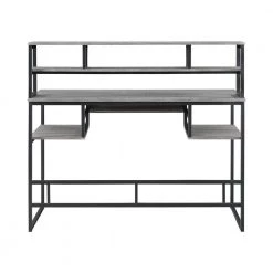 Mandy 48 in. Rectangular Weathered Taupe and Gunmetal Computer Desk with Keyboard Tray by Coaster Home Furnishings 13 Mandy 48 in. Rectangular Weathered Taupe and Gunmetal Computer Desk with Keyboard Tray by Coaster Home Furnishings -Coaster Home Furnishings Shop weathered taupe and gunmetal coaster home furnishings computer desks 802488 4f 1000