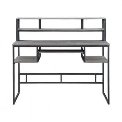 Mandy 48 in. Rectangular Weathered Taupe and Gunmetal Computer Desk with Keyboard Tray by Coaster Home Furnishings 12 Mandy 48 in. Rectangular Weathered Taupe and Gunmetal Computer Desk with Keyboard Tray by Coaster Home Furnishings -Coaster Home Furnishings Shop weathered taupe and gunmetal coaster home furnishings computer desks 802488 c3 1000