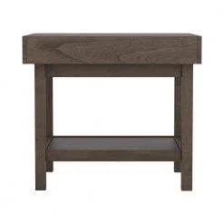23.5 in. Wheat Brown Rectangle Wood End Table with Hidden Drawer by Coaster Home Furnishings -Coaster Home Furnishings Shop wheat brown coaster home furnishings end side tables 723117 4f 1000