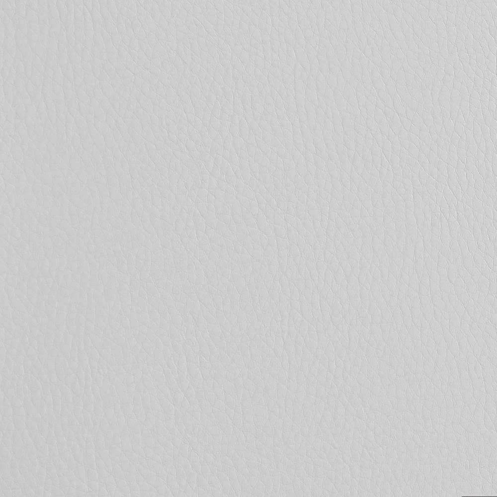 24.5 in. H Chrome and White Backless Metal Frame Adjustable Bar Stool with Leatherette Seat by Coaster Home Furnishings 6 24.5 in. H Chrome and White Backless Metal Frame Adjustable Bar Stool with Leatherette Seat by Coaster Home Furnishings - Image 4